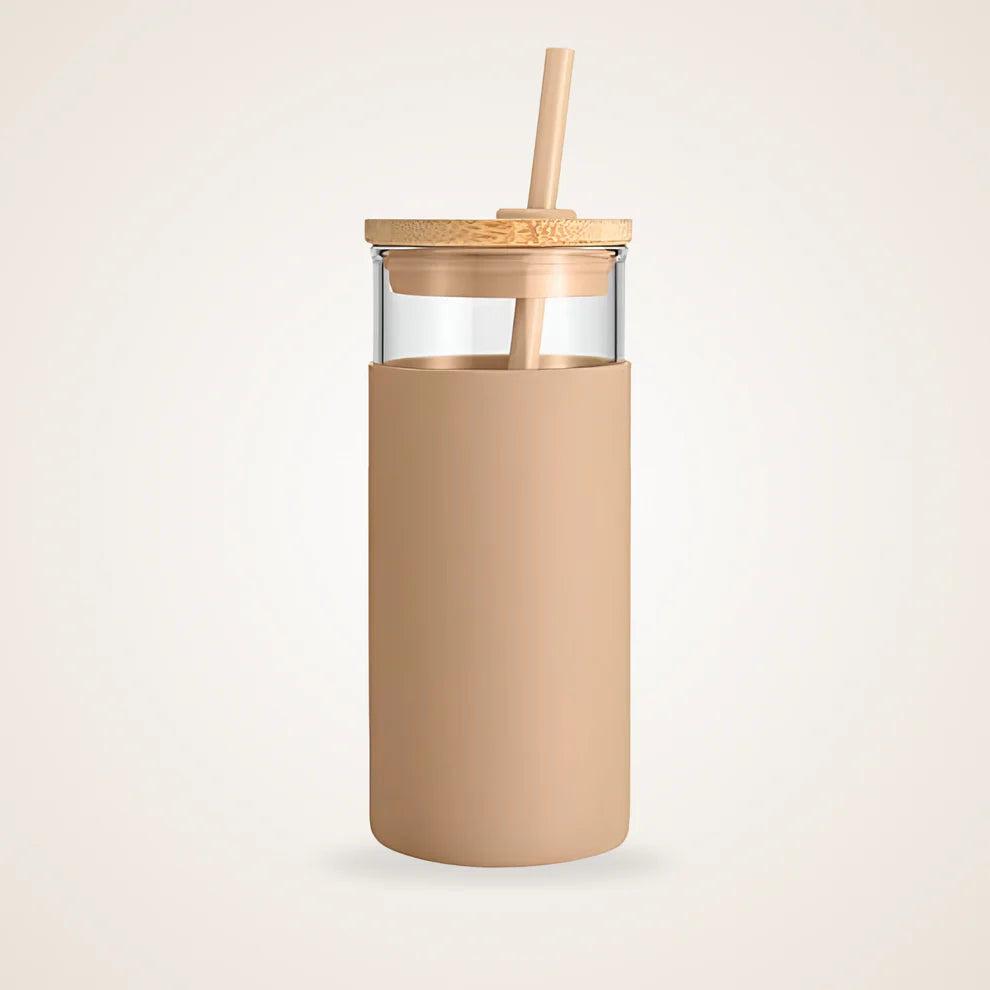 Borosilicate Glass Bottle Tumbler - 550 ml