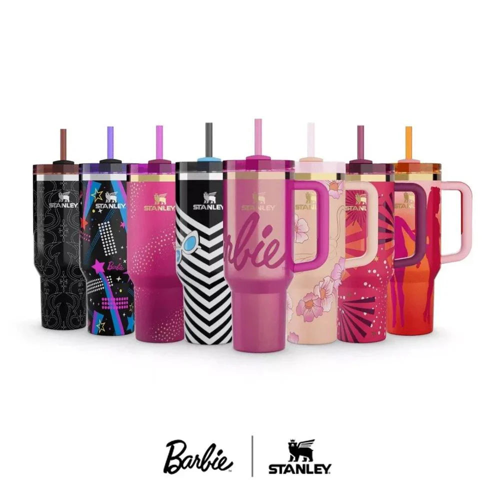 Cute Doll Barbie Stanley Tumbler Collection - Quencher 40 OZ