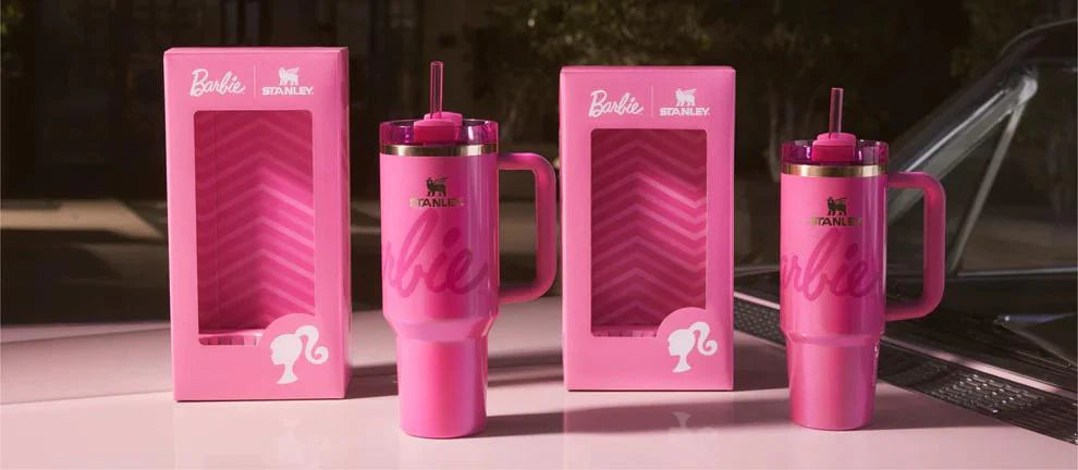 Cute Doll Barbie Stanley Tumbler Collection - Quencher 40 OZ