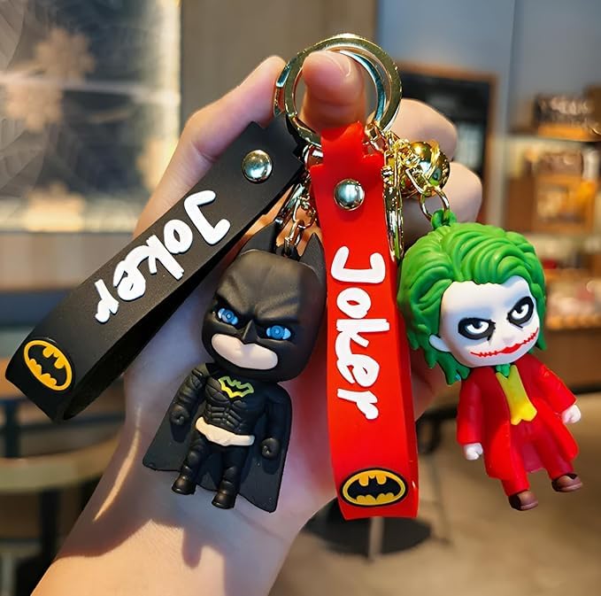Joker Anime 3D Mould Rubber Keychain, Limited Edition Keychain