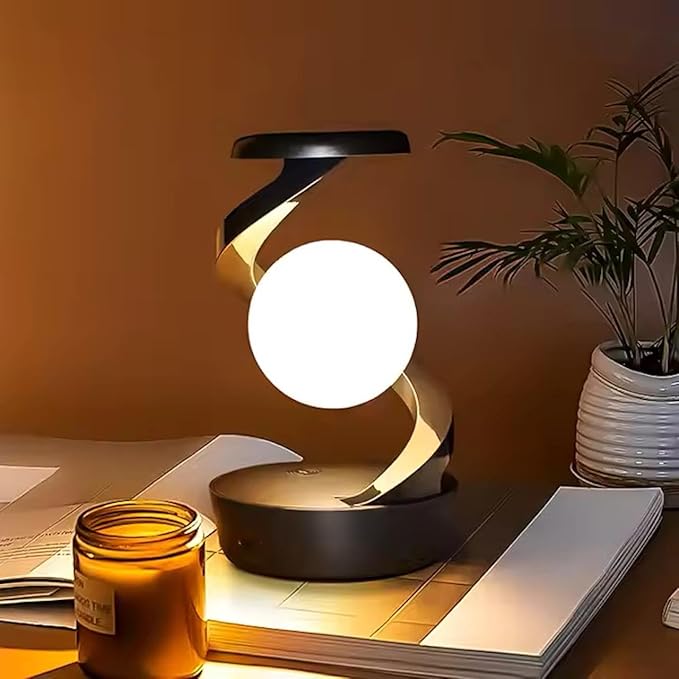 OrbitGlow Magnetic Levitating RGB Lamp