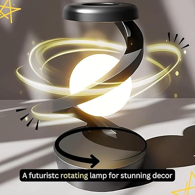 OrbitGlow Magnetic Levitating RGB Lamp