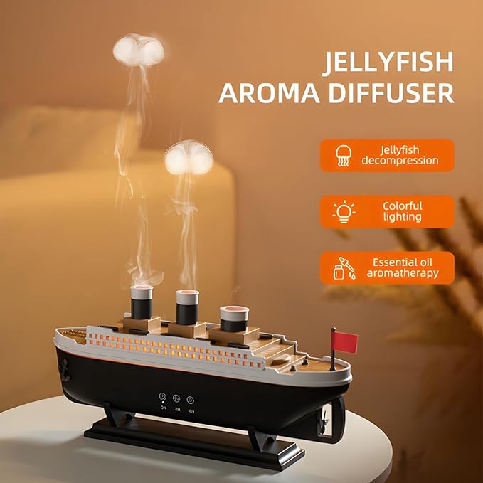 Titanic Ship Humidifier & Aroma Diffuser