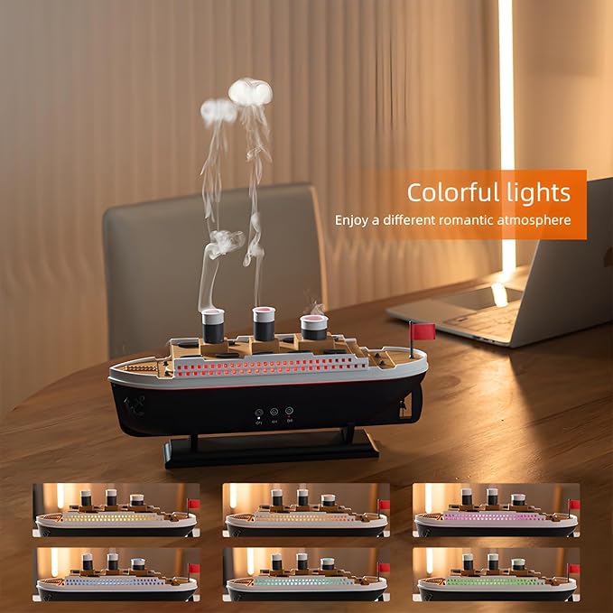 Titanic Ship Humidifier & Aroma Diffuser