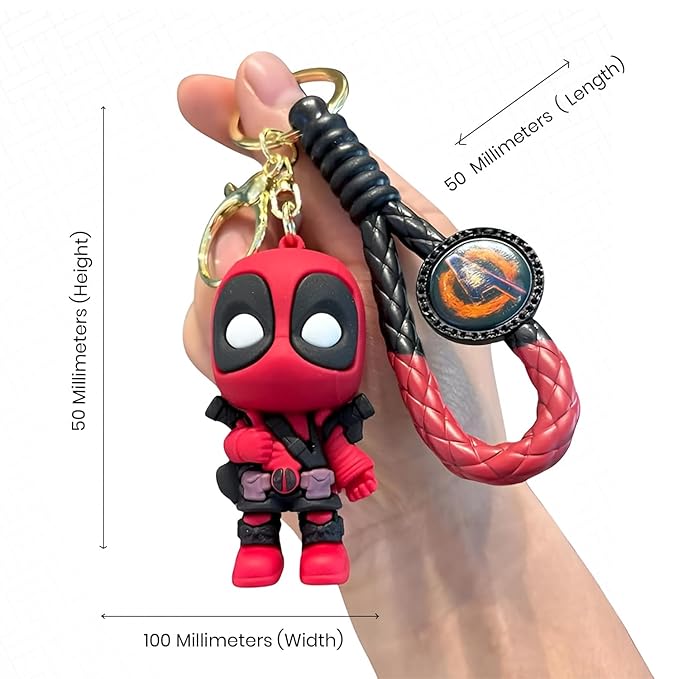 Deadpool Kawaii Keychain – Cute Pendant & Bag Charm