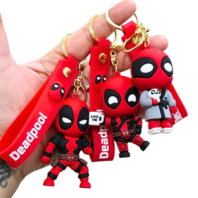 Deadpool Kawaii Keychain – Cute Pendant & Bag Charm