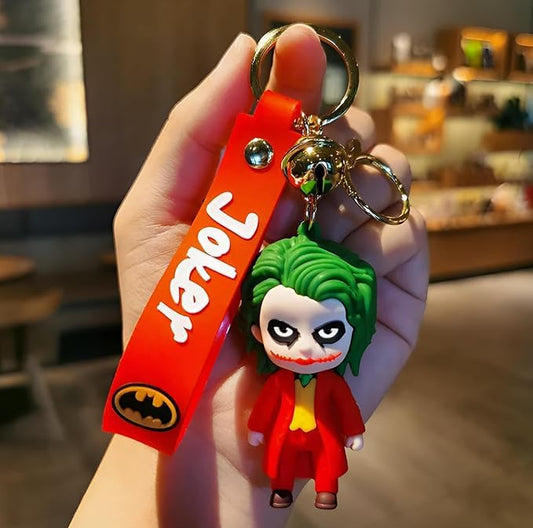 Joker Anime 3D Mould Rubber Keychain, Limited Edition Keychain